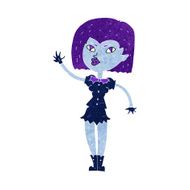 cartoon pretty vampire girl N16