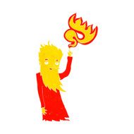 cartoon fire spirit N3