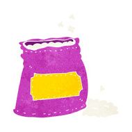 cartoon bag of flour N18