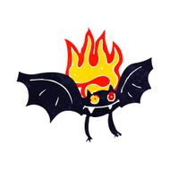 cartoon vampire bat N24