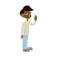 cartoon arrogant boy N6