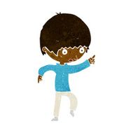 cartoon worried boy pointing N6