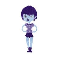 cartoon pretty vampire girl N17