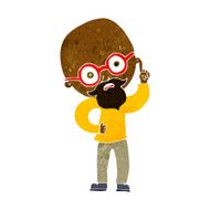 cartoon old man N22