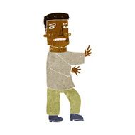 cartoon man gesturing N20