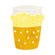 cartoon glass of beer N12