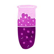 cartoon test tube N9