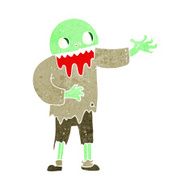 cartoon spooky zombie N6