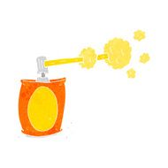 cartoon aerosol spray can N11