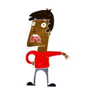 cartoon complaining man N7