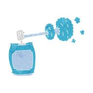 cartoon spray can N52