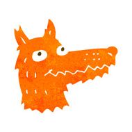Cartoon Fox Head N12