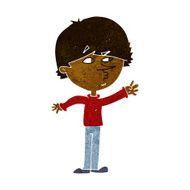 cartoon worried man reaching N11