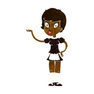 Cartoon Waitress N21