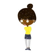 cartoon woman staring N17