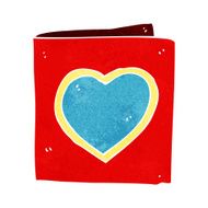 cartoon love heart card N5