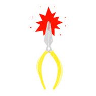 Cartoon Pliers N16