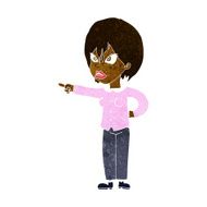cartoon woman accusing N18