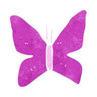 cartoon butterfly symbol N11