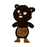 cartoon black bear N20