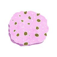 pink cookie cartoon N4