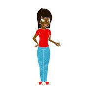 cartoon woman explaining N28