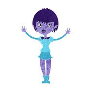 Cartoon Vampire Girl N133