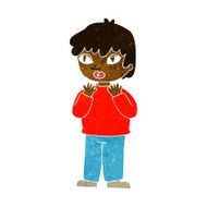 cartoon worried person N6