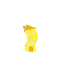 funny cartoon house N6