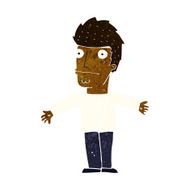 cartoon confused man N44