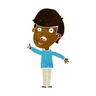 Cartoon Man Asking Question N61