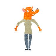 cartoon fox woman N2