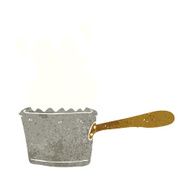 cartoon kitchen pan N10