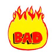 cartoon bad sign N5