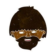 cartoon bearded man N33