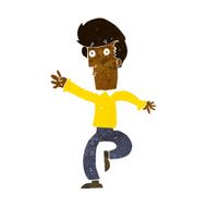 cartoon rushing man N4