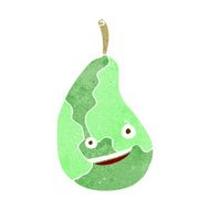 cartoon happy pear N8