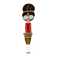 cartoon librarian woman N6
