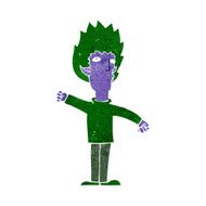 cartoon vampire man N58