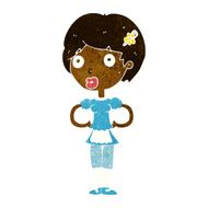 cartoon woman in french maid outfit N5