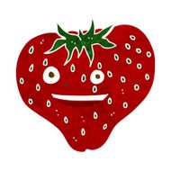 Cartoon Strawberry N43