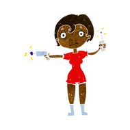 cartoon future space girl N5