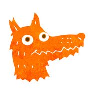 Cartoon Fox Head N14