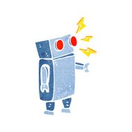 Cartoon Robot N190