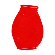 Cartoon Vase N11