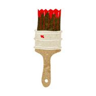 cartoon paint brush N36