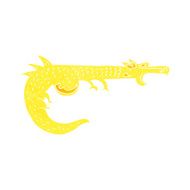 cartoon medieval dragon N4