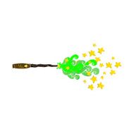 cartoon magic wand casting spell N6