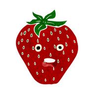 Cartoon Strawberry N45