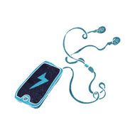 cartoon music player N5
